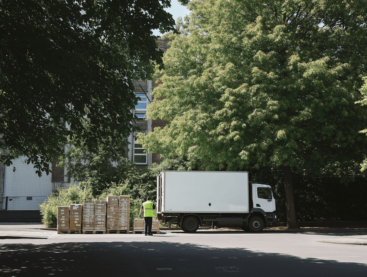 Efficient delivery operations in residential areas